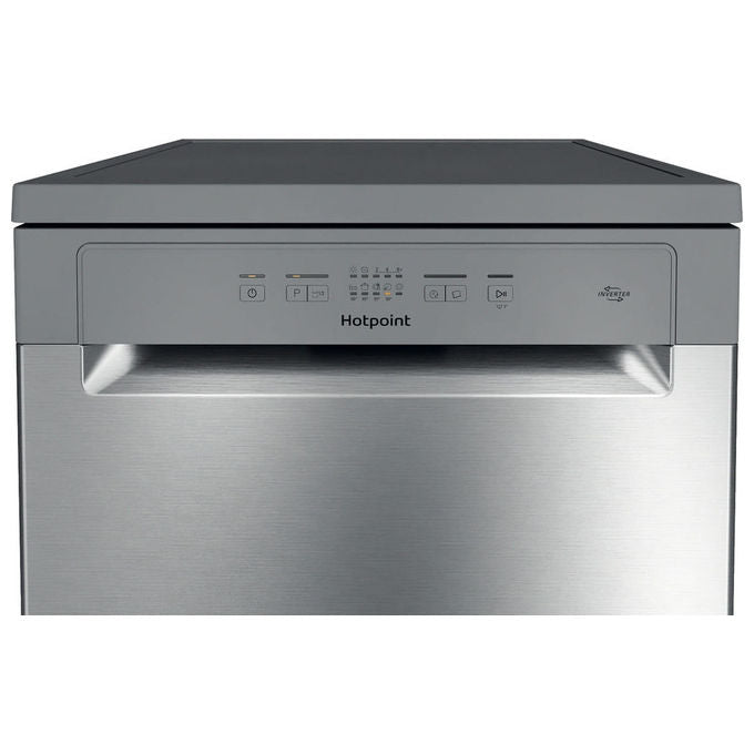 Hotpoint lavastoviglie libera installazione 14 coperti 60 cm classe e inox h2f hl626 x