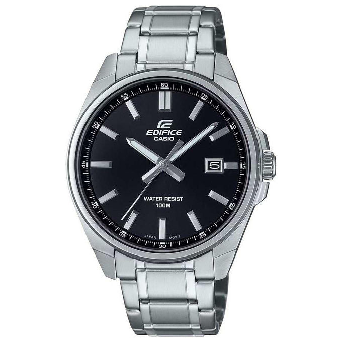 Casio orologio uomo casual quarzo analogico acciaio inox 43mm 10atm efv150d1avuef