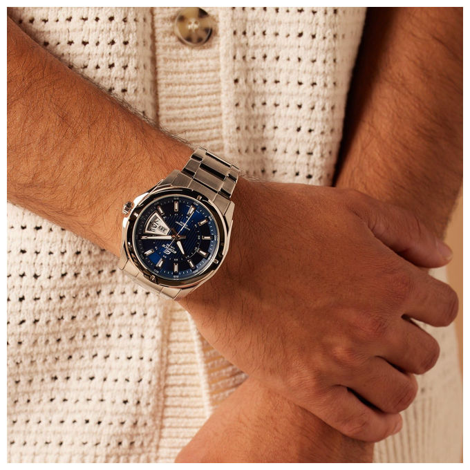 Casio orologio uomo ef129d2avef acciaio inossidabile impermeabile 10 bar edifice