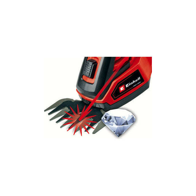 Einhell cesoia per erba cordless gecg 18100 18v ioni di litio lama 8mm
