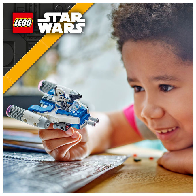 LEGO Star Wars Microfighter Y Wing Captain Rex set costruzione 99 pezzi 6 anni e piu'