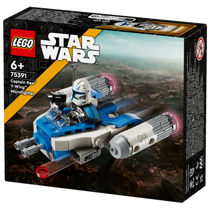 LEGO Star Wars Microfighter Y Wing Captain Rex set costruzione 99 pezzi 6 anni e piu'