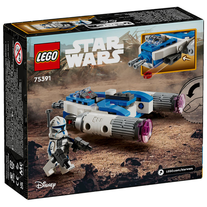 LEGO Star Wars Microfighter Y Wing Captain Rex set costruzione 99 pezzi 6 anni e piu'