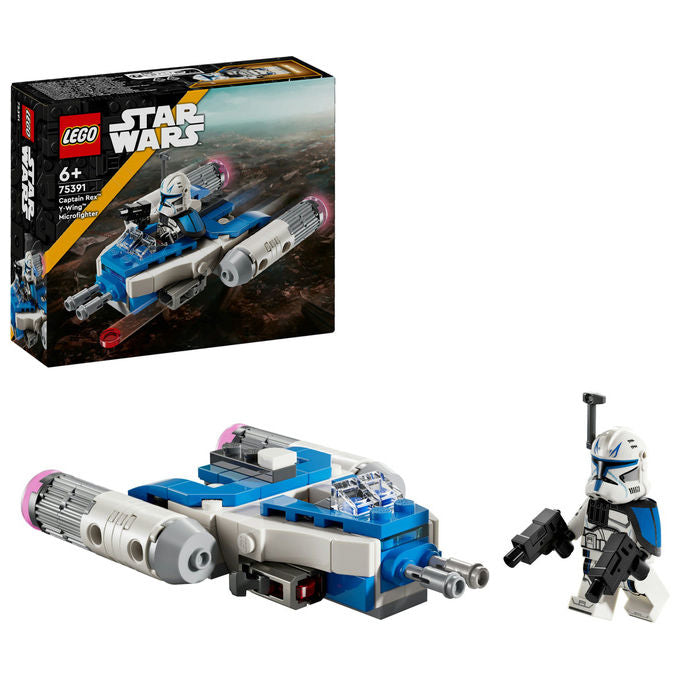 LEGO Star Wars Microfighter Y Wing Captain Rex set costruzione 99 pezzi 6 anni e piu'