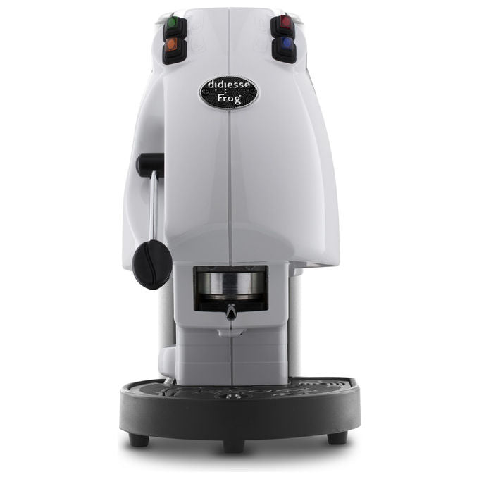 Frog Revolution macchina caffe' cialde 650w 15 bar 2l nero bianco made in italy