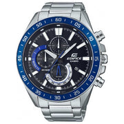 Casio orologio cronografo uomo edifice acciaio inox quadrante nero 100m efv620d1a2vuef