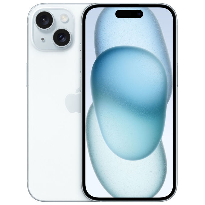 Apple iPhone 15 128GB 6.1 pollici blu fotocamera 48MP iOS 17 5G