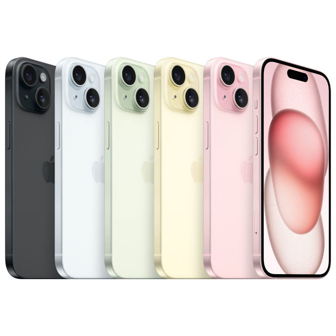Apple iPhone 15 128GB 6.1 pollici blu fotocamera 48MP iOS 17 5G