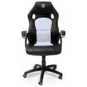 Nacon pcch 310 sedia gaming nero bianco seduta imbottita altezza regolabile 110 kg