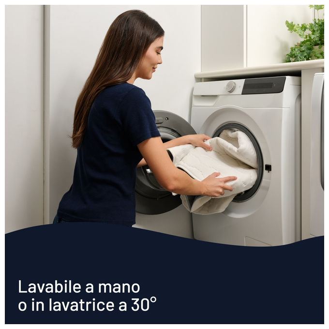 Imetec scaldasonno adapto maxi singolo 195x90 cm 6 temperature basso consumo
