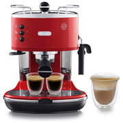 De longhi macchina espresso manuale icona classic eco311r rossa 15 bar 14 l 1100w