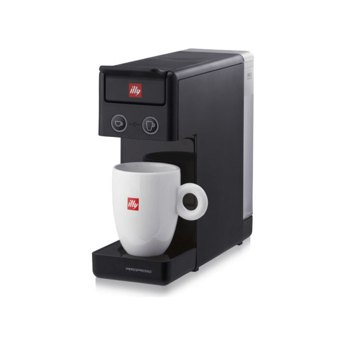 Illy y3.3 macchina caffe' capsule iperespresso automatica 075 l 19 bar nero