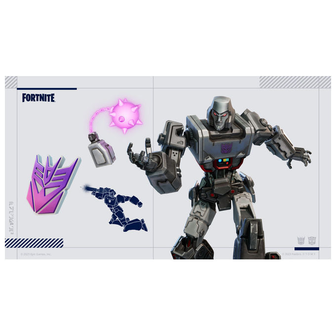Epic Games Fortnite pacchetto Transformers Nintendo Switch 3 costumi 1000 V Buck
