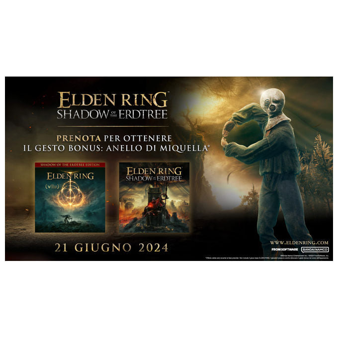 Elden Ring Shadow of the Erdtree edizione standard per Xbox Series X gioco base e DLC
