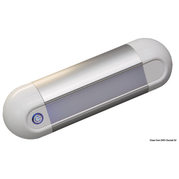 Osculati plafoniera led servizio touch switch ip67 12 24v 250lm interni esterni 13.199.07