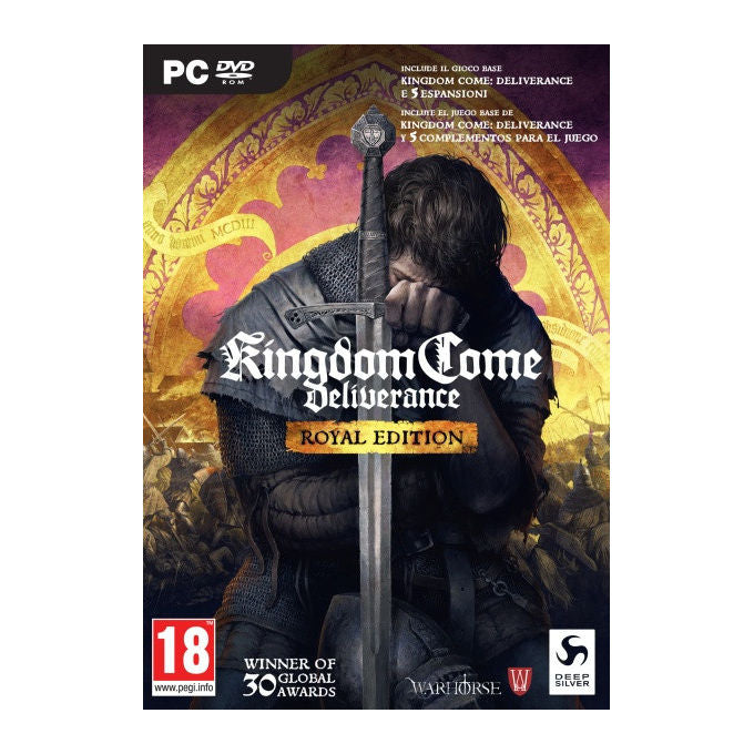 Kingdom Come Deliverance Royal Edition gioco di ruolo pc open world italiano pegi 18