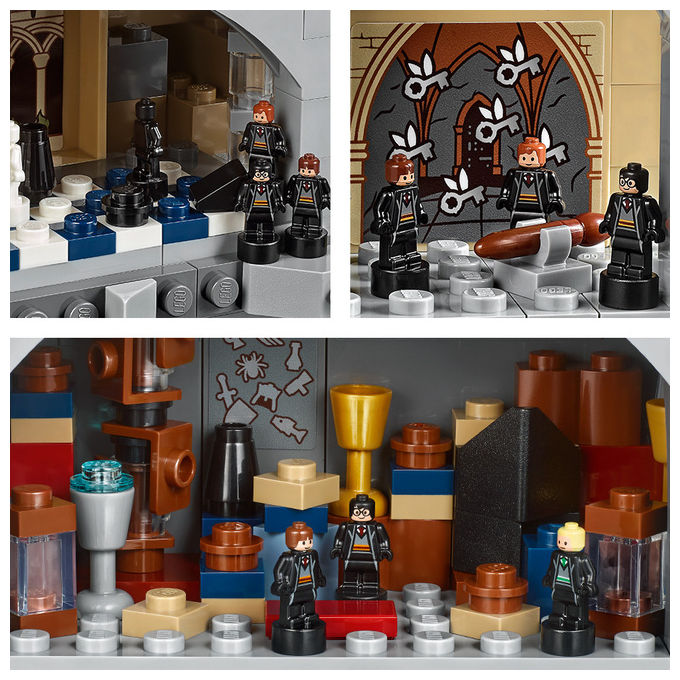 Lego set costruzione castello di hogwarts harry potter 6020 pezzi 16 anni collezione 71043
