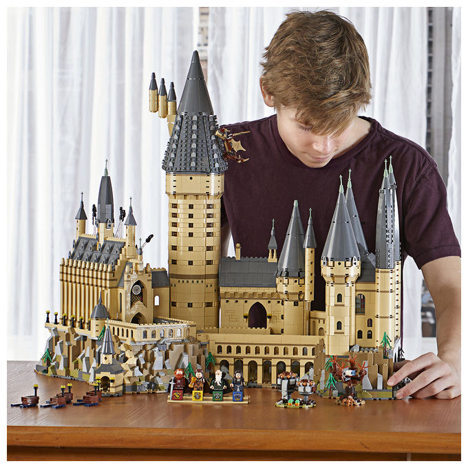 Lego set costruzione castello di hogwarts harry potter 6020 pezzi 16 anni collezione 71043