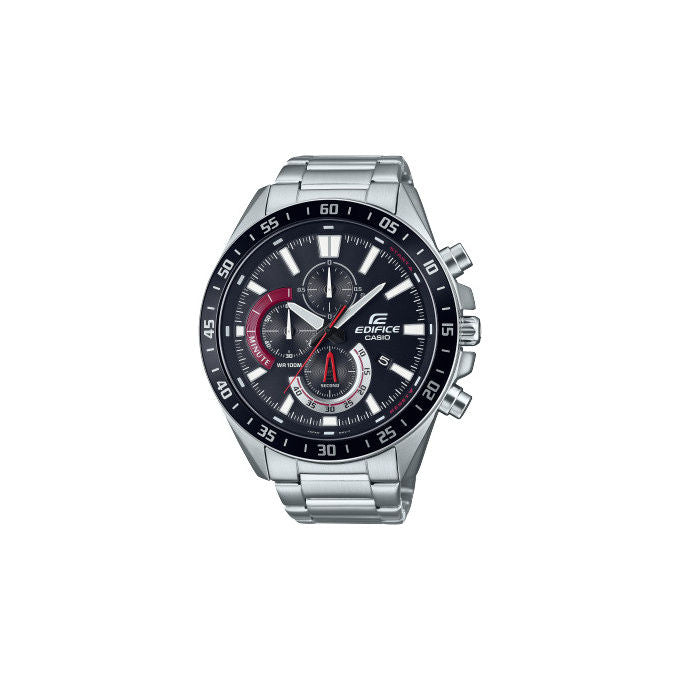 Casio orologio da polso uomo edifice efv620d1a4vuef quarzo acciaio inox argento