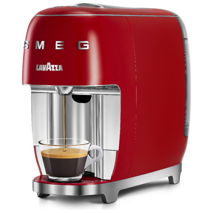 Lavazza a modo mio macchina per espresso automatica smeg lm200red 0,9l 1250w rossa
