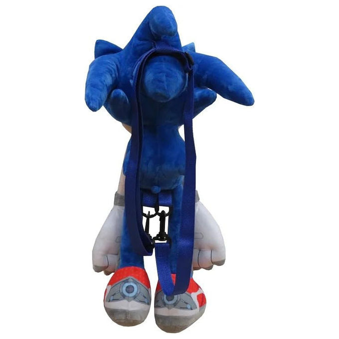 Zaino peluche Sonic the Hedgehog per bambini 40cm morbido accessorio cyp