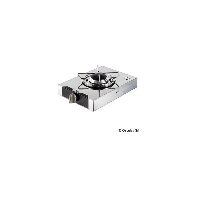 Osculati fornello a gas 1 fuoco esterno acciaio inox termocoppia sicurezza 50.103.45