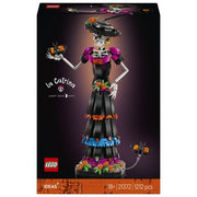 Lego 21372 LEGO Ideas Kit Modellismo per Adulti con Scheletro Fiori Finti e Farfalle Monarca 1212 pezzi colore Multicolore