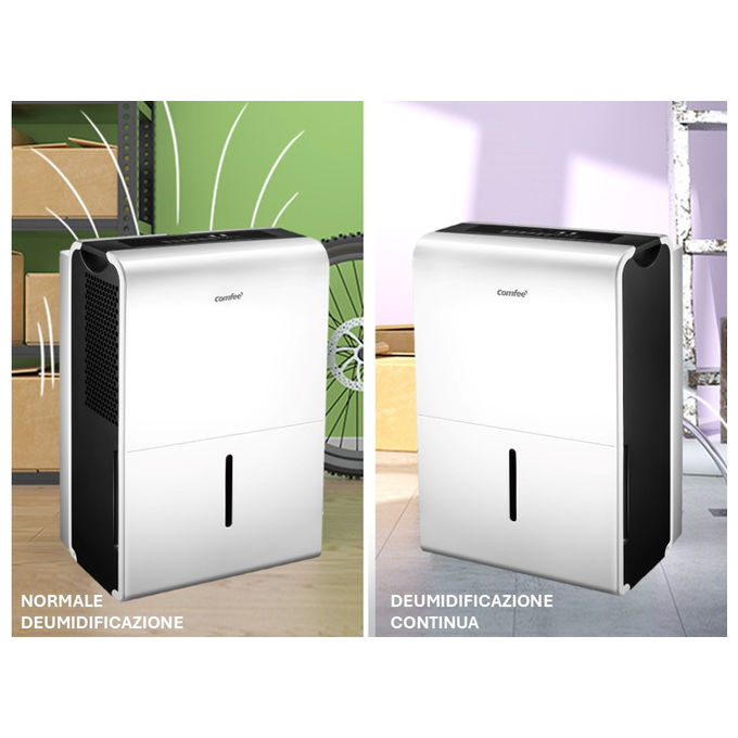 Comfee' Deumidificatore 50L-giorno 6L Bianco MDDPE-50DEN7