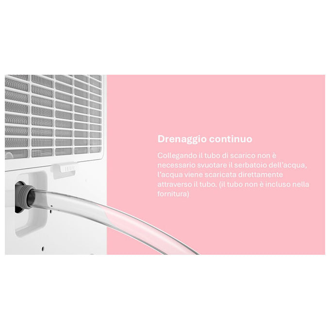 Comfee' Deumidificatore 50L-giorno 6L Bianco MDDPE-50DEN7