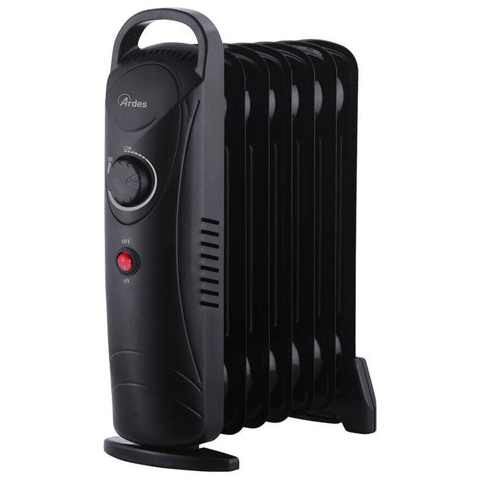 Ardes AR4R07M2 Stufetta Elettrica ad Olio 800W Nero