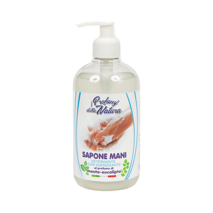 I Profumi della Natura Sapone Liquido Igienizzante Menta Eucalipto
