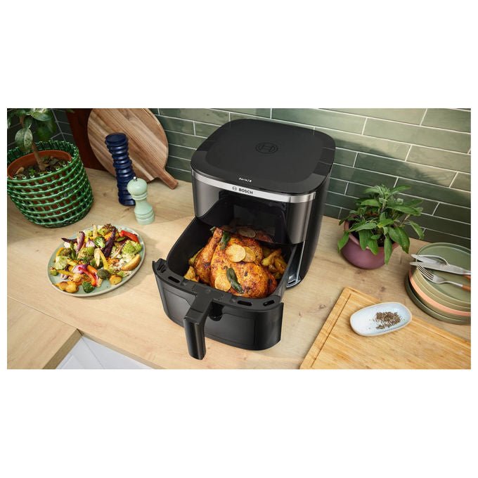 Bosch, Friggitrice ad Aria, 7.2 Litri, Serie 6 MAF671B1, Nero