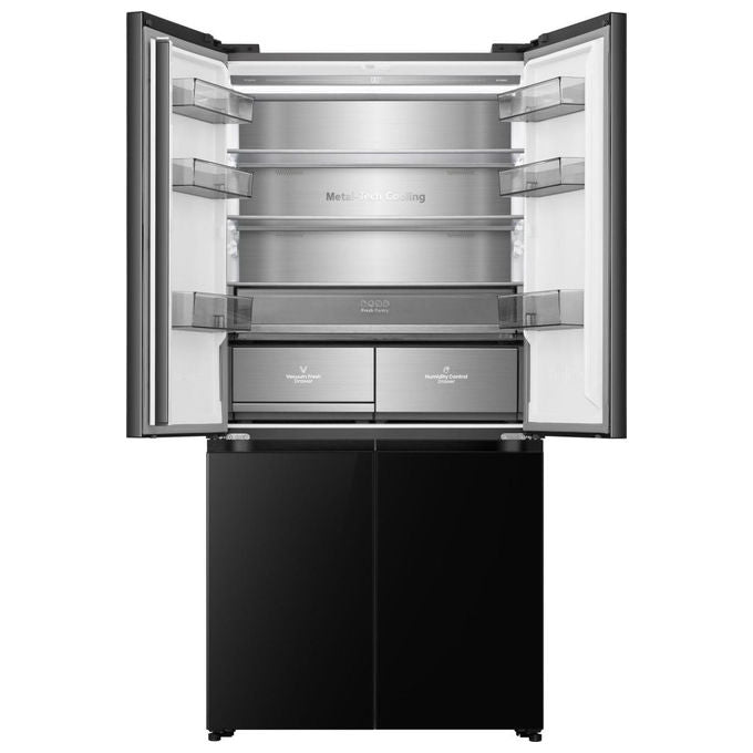Hisense RQ768N4GBE Frigorifero Side-by-Side 591L Nero