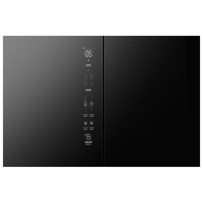 Hisense RQ768N4GBE Frigorifero Side-by-Side 591L Nero