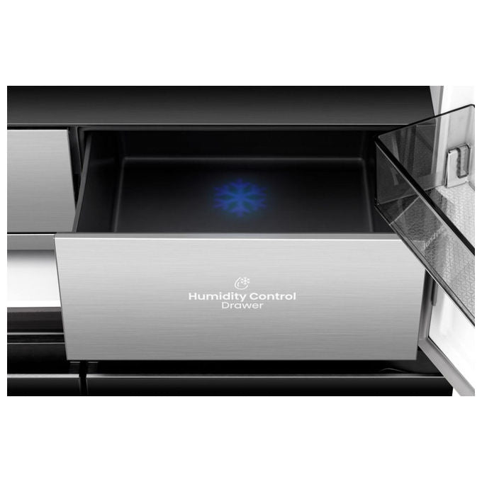 Hisense RQ768N4GBE Frigorifero Side-by-Side 591L Nero