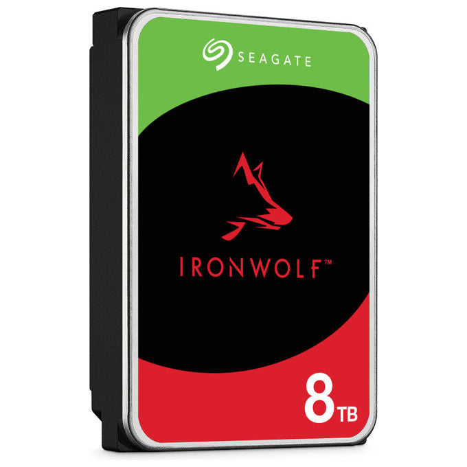 Seagate IronWolf 8TB Hard Disk Interno 3.5'' 7200RPM