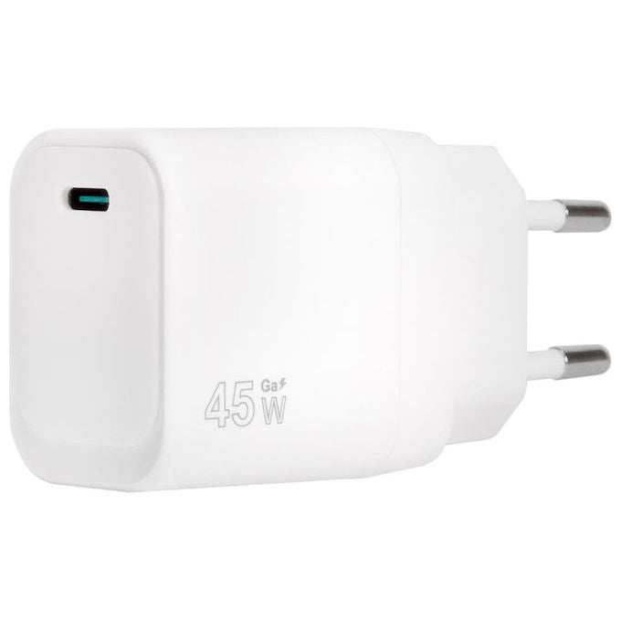 VulTech Caricatore USB-C 45W GaN PD3.0 QC3.0 PPS Bianco