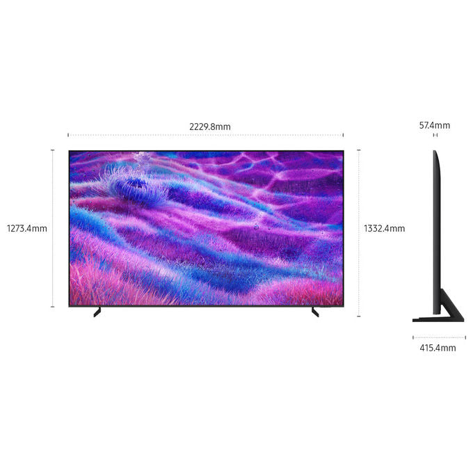 Samsung QE100QN80FUXZT TV 4K Ultra HD 100'' Smart Argento