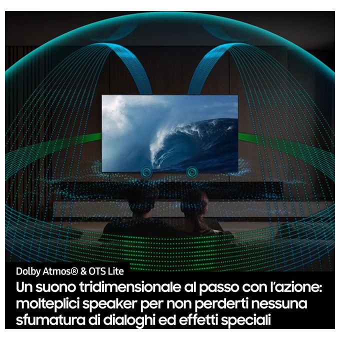 Samsung QE100QN80FUXZT TV 4K Ultra HD 100'' Smart Argento