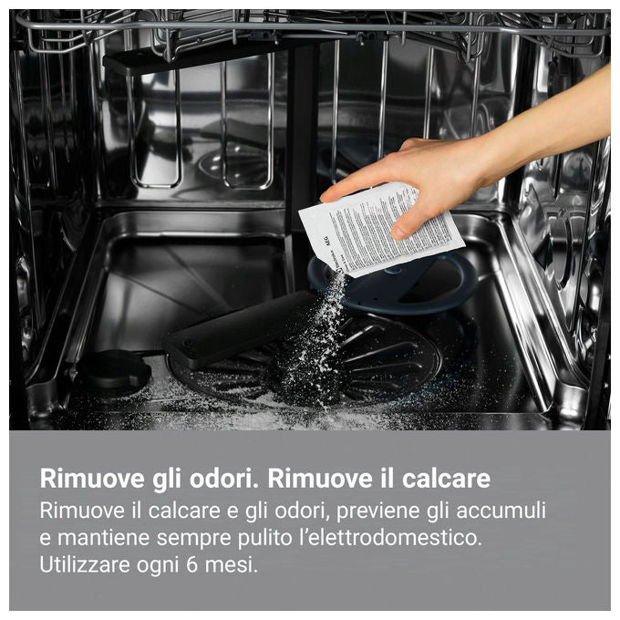 Electrolux M2GCP121 Detergente Lavatrice e Lavastoviglie 3 in 1 manuten 12 bustine colore Bianco