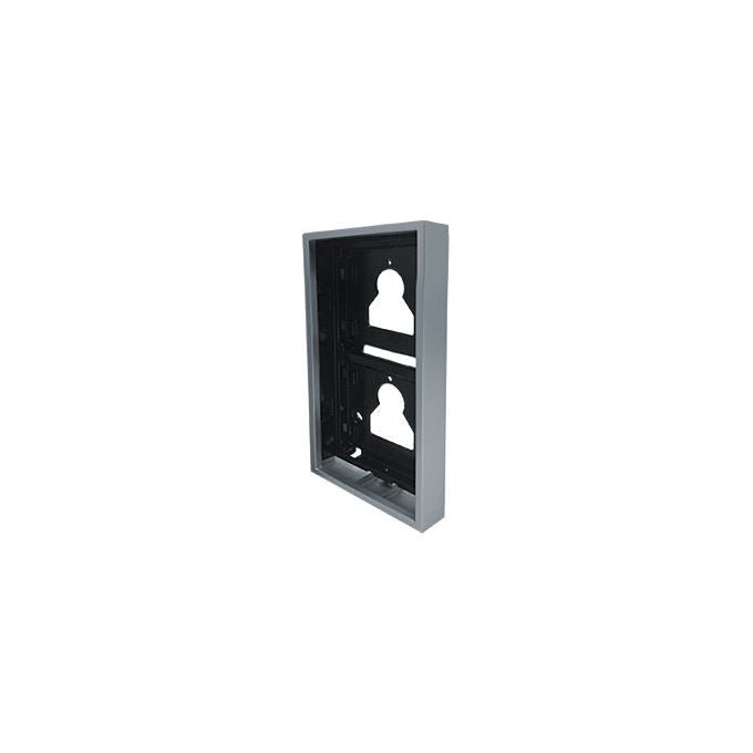 Comelit Custodia inclinata 45° per pulsantiera 2 moduli grigia