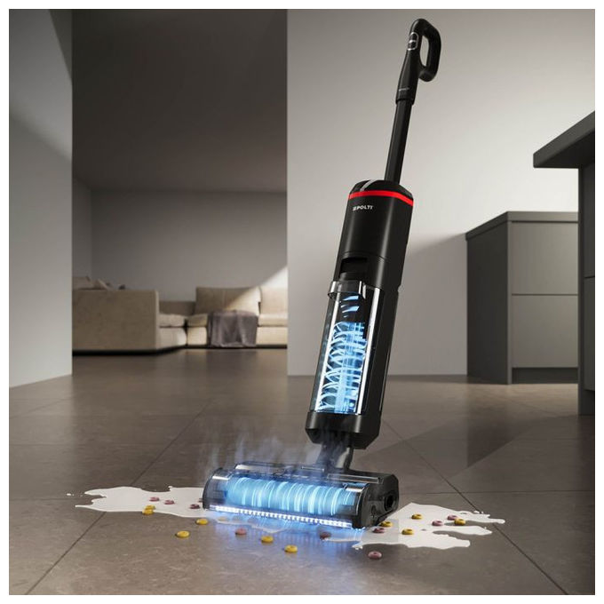 Polti RollySteam WD30C Aspirapolvere Lavapavimenti Senza Filo