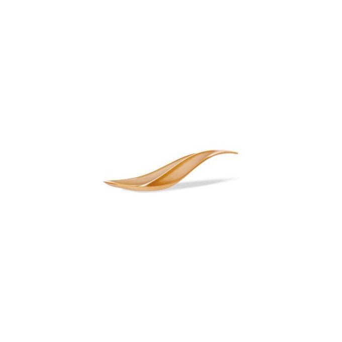 Poloplast Cucchiaio Riutilizzabile Wave Oro in PS 21 cm - Yeppon