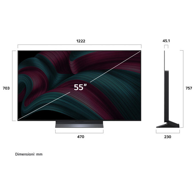 Lg Tv Oled Evo 55'' 4k Serie C5 Smart Tv Webos 25