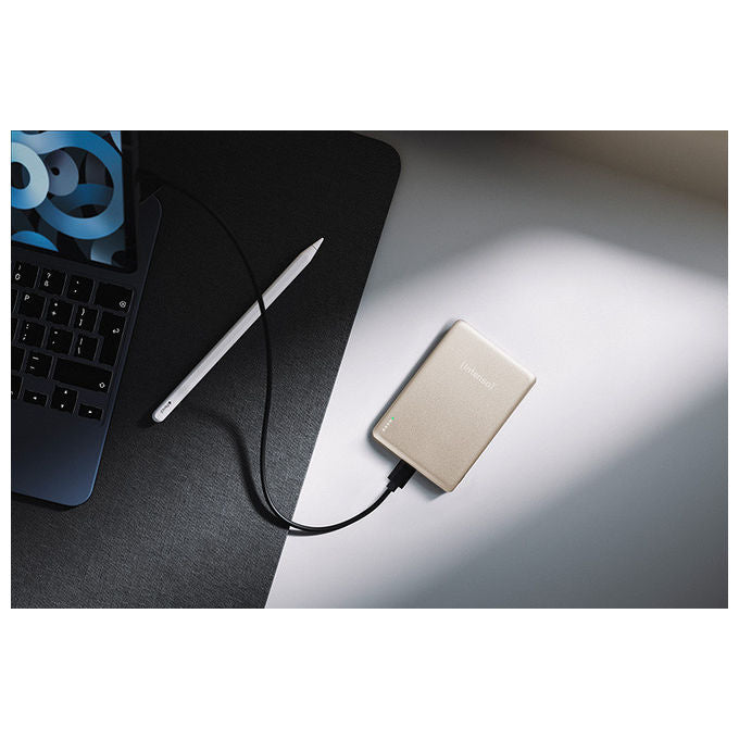 Intenso MW5000 Power Bank 5000mAh Wireless Champagne
