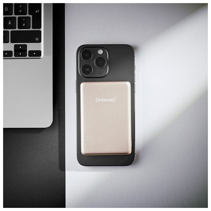 Intenso MW5000 Power Bank 5000mAh Wireless Champagne