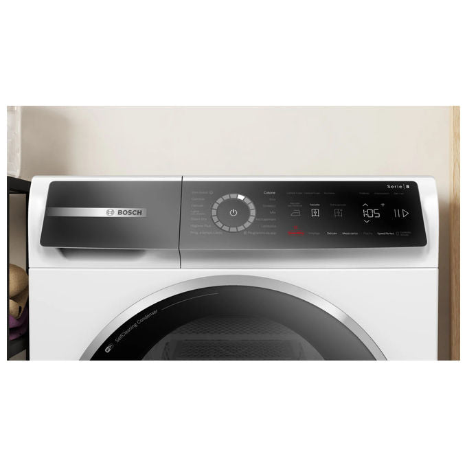 Bosch Serie 6 WQB246C0II Asciugatrice Pompa di Calore 9 Kg Bianco