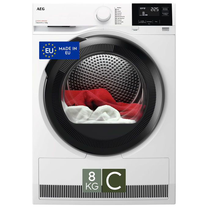 Asciugatrice Aeg Serie 7000 Tr7hg8c 8 Kg Bianca