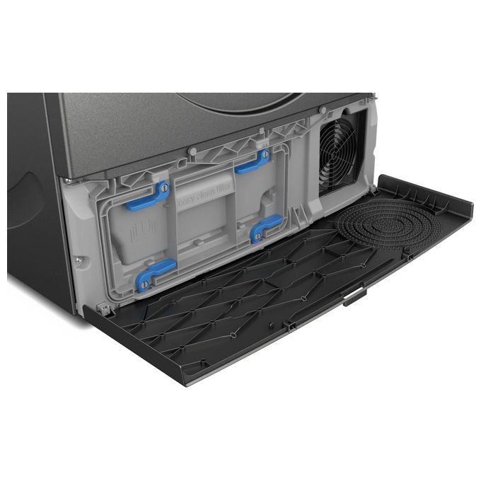 Bosch WQG243DRII - Asciugatrice Pompa di Calore 9 kg, Classe C, AutoDry + Programma Lenzuola + Movimento bidirezionale, (84,2 × 59,8 × 61,3 cm), Antracite - Nero
