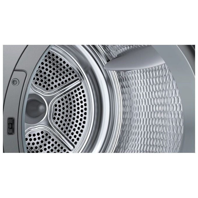 Bosch WQG243DRII - Asciugatrice Pompa di Calore 9 kg, Classe C, AutoDry + Programma Lenzuola + Movimento bidirezionale, (84,2 × 59,8 × 61,3 cm), Antracite - Nero